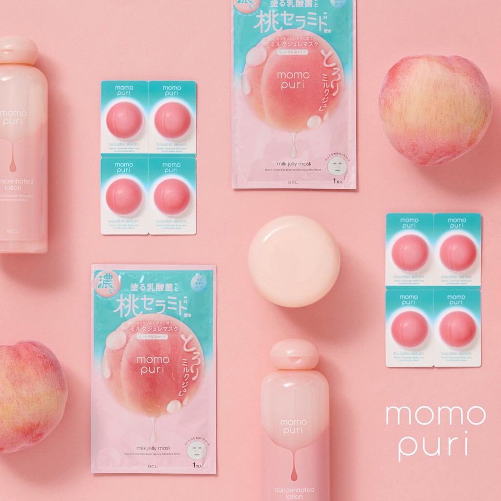 Momo Puri Jelly Mask 4 Sheets